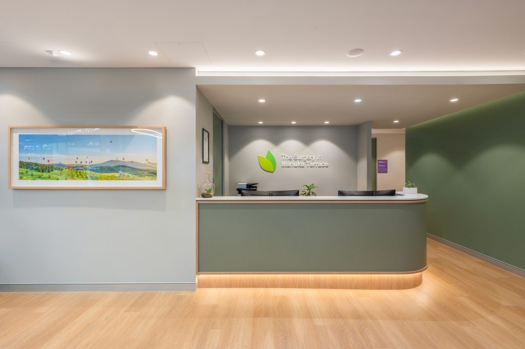 Manuka Terrace Medical Centre Fitout, Griffith ACT